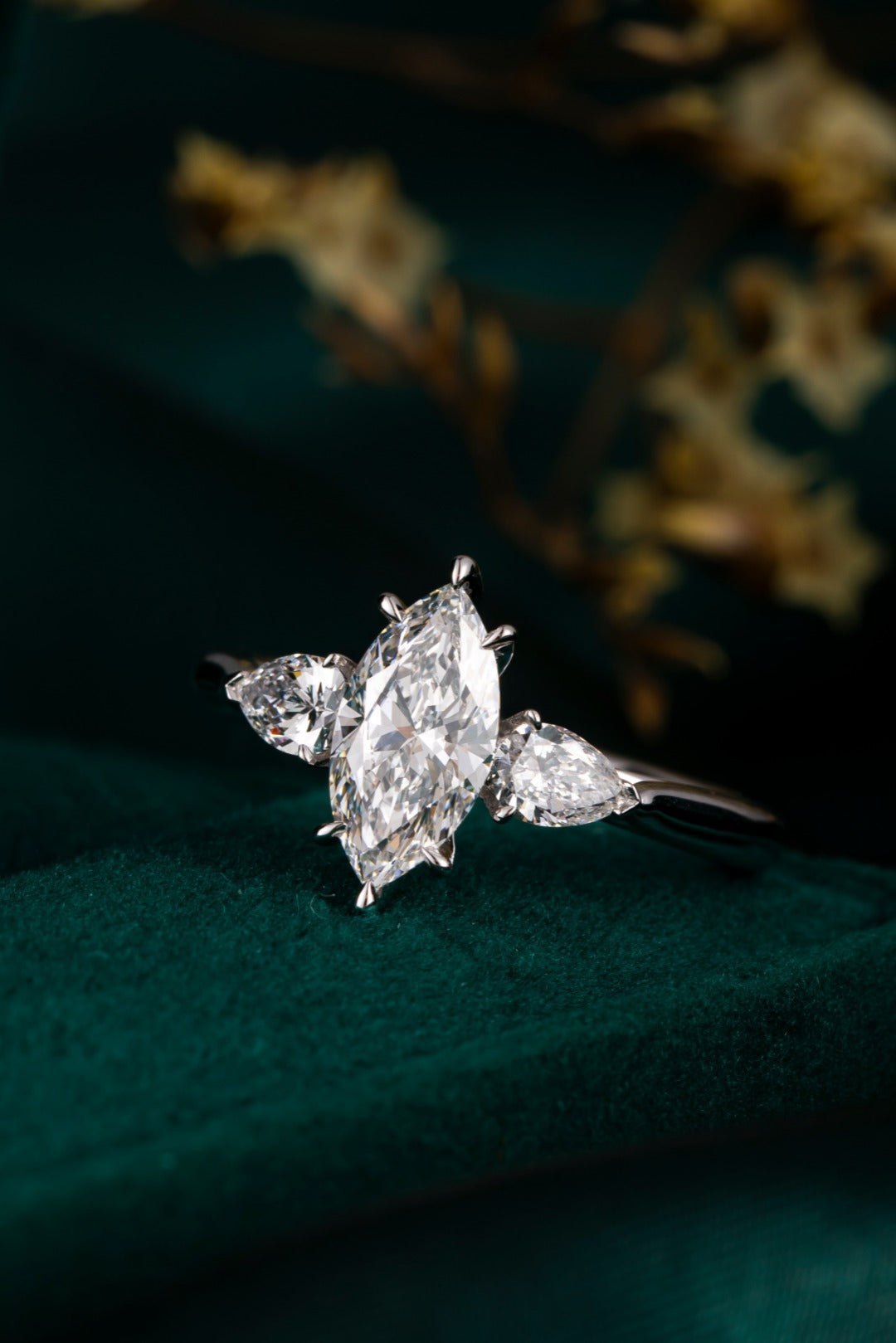 Lab Grown Diamond Ring-ZBR0187-1.00CT