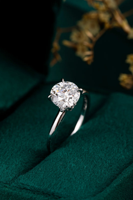 Lab Grown Diamond Ring-ZBR0192-2.00CT