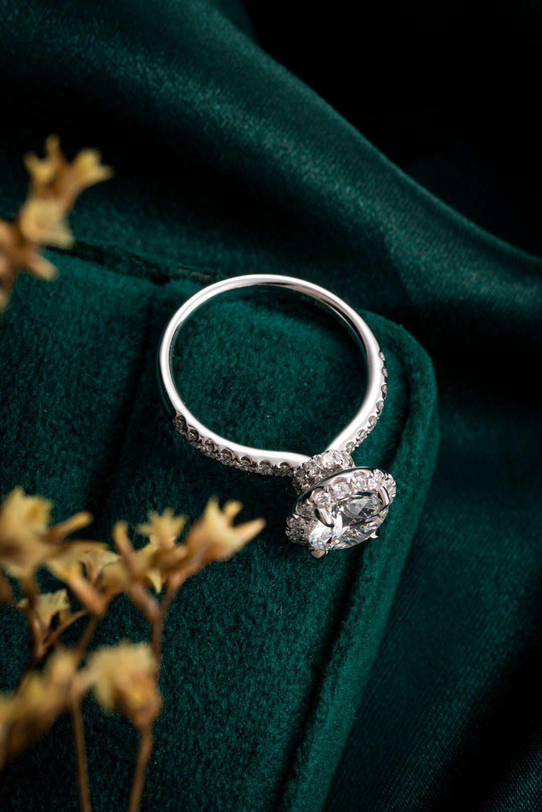 Lab Grown Diamond Ring-ZBR0198-2.00CT