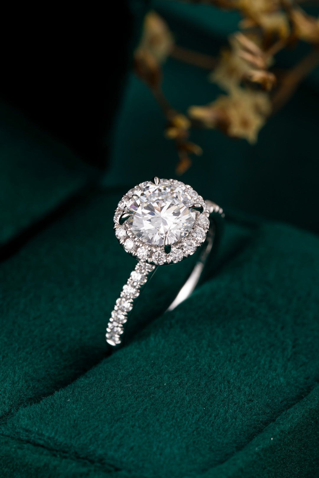 Lab Grown Diamond Ring-ZBR0198-2.00CT