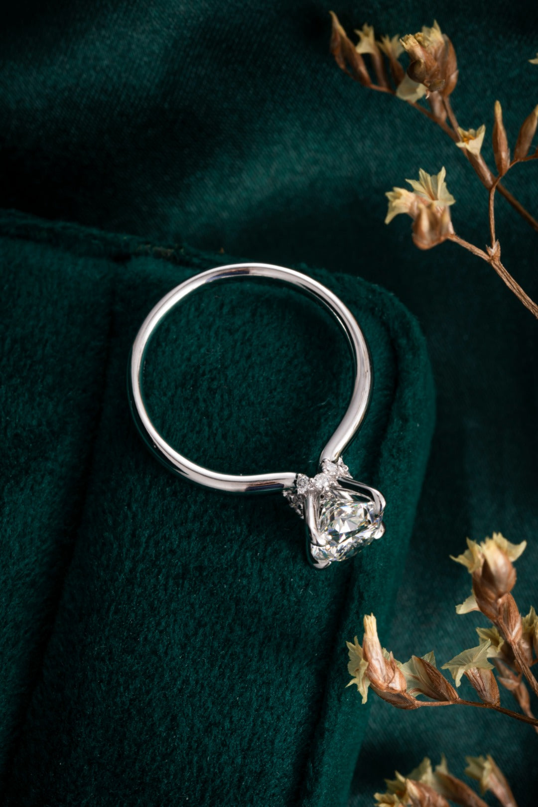 Lab Grown Diamond Ring-ZBR0193-2.00CT