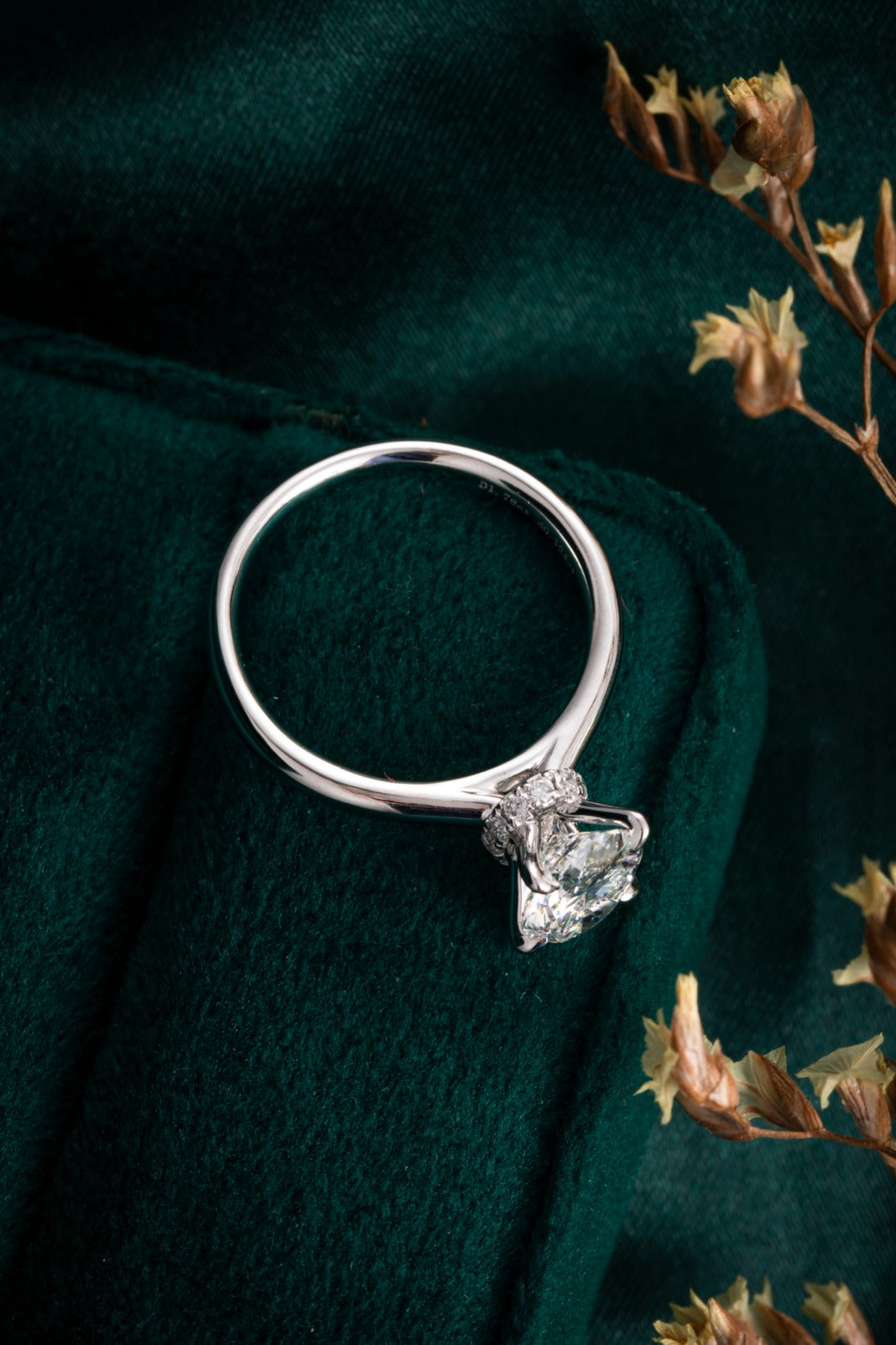 Lab Grown Diamond Ring-ZBR0197-2.00CT