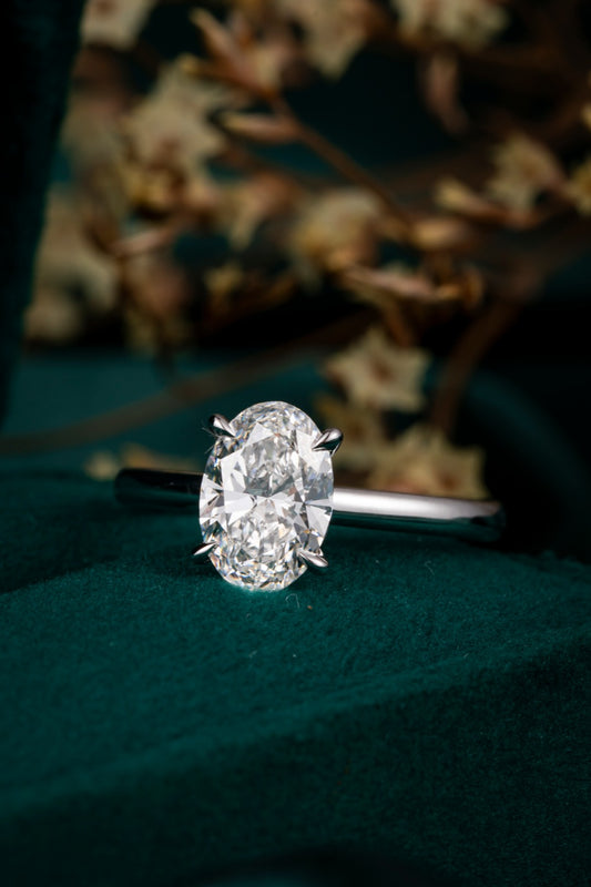 Lab Grown Diamond Ring-ZBR0197-2.00CT