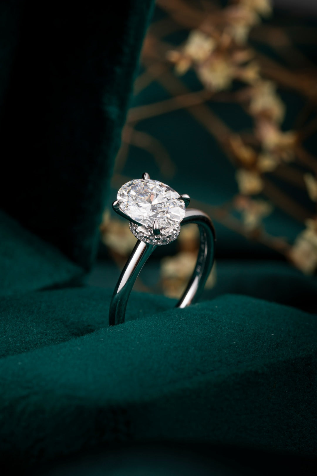 Lab Grown Diamond Ring-ZBR0197-2.00CT