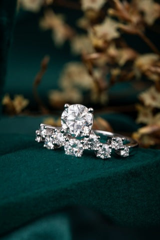 Lab Grown Diamond Ring-ZBR0238-1.00CT