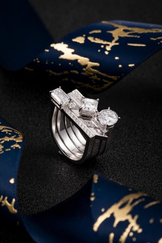 Lab Grown Diamond Ring-ZBR0246-4