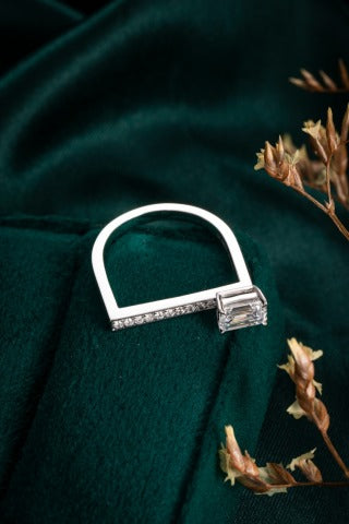 Lab Grown Diamond Ring-ZBR0246-4