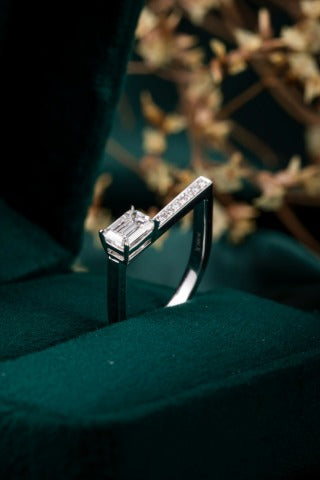 Lab Grown Diamond Ring-ZBR0246-4