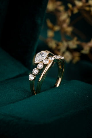 Lab Grown Diamond Ring-ZBR0255-0.50CT