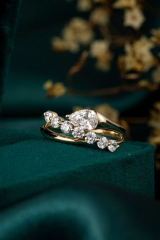Lab Grown Diamond Ring-ZBR0255-0.50CT