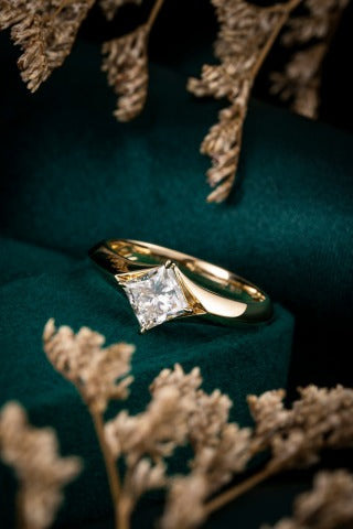 Lab Grown Diamond Ring-ZBR0210-Y