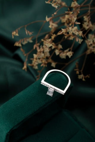 Lab Grown Diamond Ring-ZBR0249-3