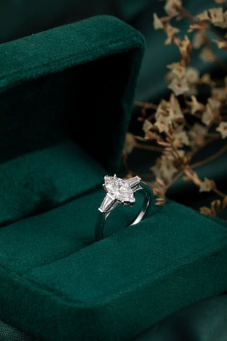 Lab Grown Diamond Ring-ZBR0186-1.00CT