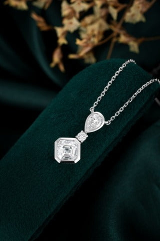 Lab Grown Diamond Necklace-ZBN0065