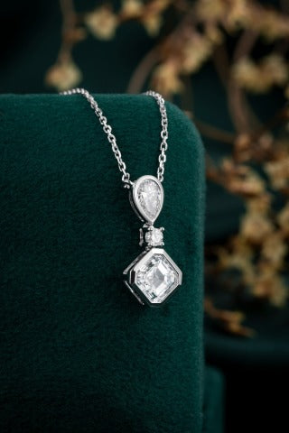 Lab Grown Diamond Necklace-ZBN0065