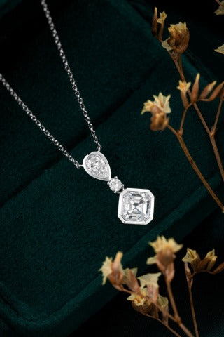 Lab Grown Diamond Necklace-ZBN0065