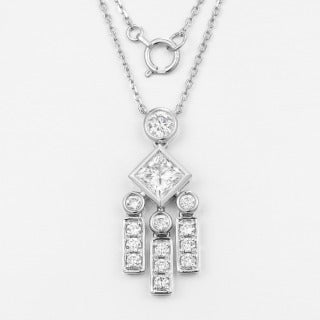 Lab Grown Diamond Necklace-ZBN0067