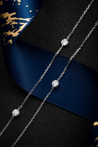Lab Grown Diamond Necklace-ZBN0058