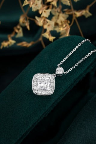 Lab Grown Diamond Necklace-ZBN0066