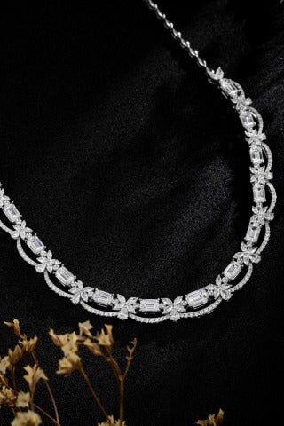 Lab Grown Diamond Necklace-ZBN0057