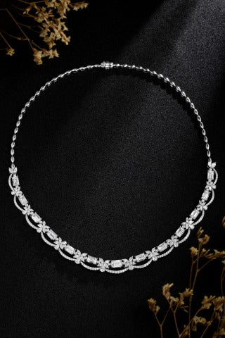 Lab Grown Diamond Necklace-ZBN0057