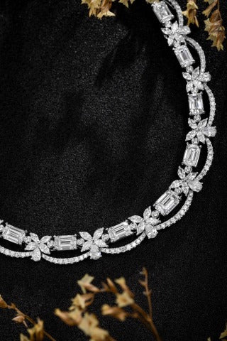 Lab Grown Diamond Necklace-ZBN0057