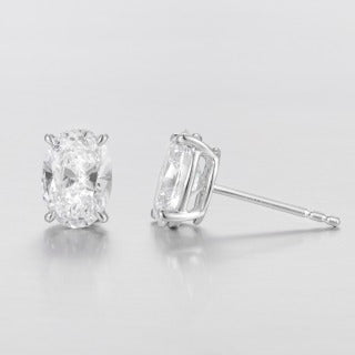 Lab Grown Diamond Earring-ZBE0099-1.00CT
