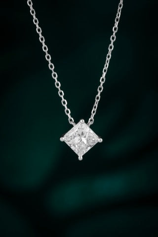 Lab Grown Diamond Necklace-ZBN0059