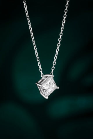 Lab Grown Diamond Necklace-ZBN0059