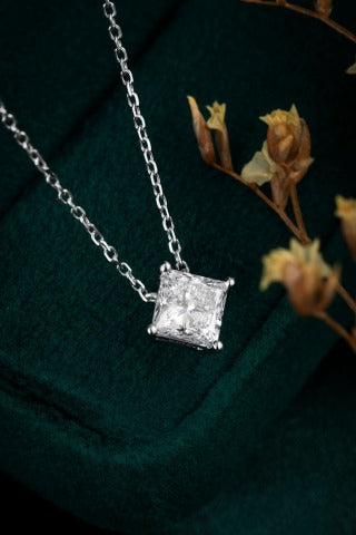 Lab Grown Diamond Necklace-ZBN0059