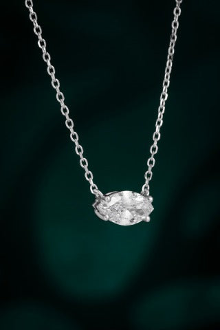 Lab Grown Diamond Necklace-ZBN0061