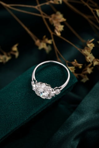 Lab Grown Diamond Ring-ZBR0218-0.80CT