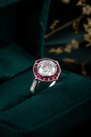 Lab Grown Diamond Ring-ZBR0224-2.81CT