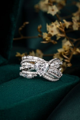 Lab Grown Diamond Ring-ZBR0205-1.00CT