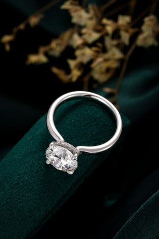 Lab Grown Diamond Ring-ZBR0229-2.86CT