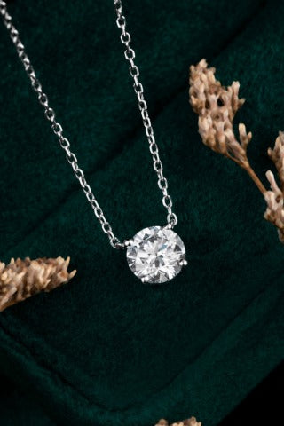 Lab Grown Diamond Necklace-ZBN0064