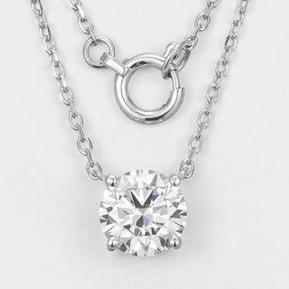 Lab Grown Diamond Necklace-ZBN0064