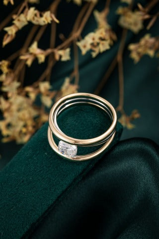 Lab Grown Diamond Ring-ZBR0251-2