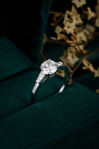 Lab Grown Diamond Ring-ZBR0155-1.00CT