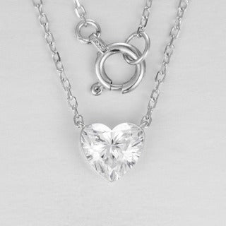 Lab Grown Diamond Necklace-ZBN0073-0.50CT