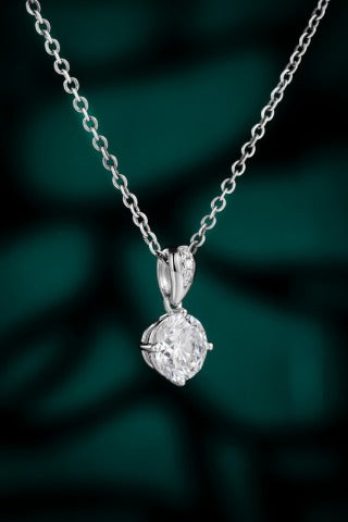 Lab Grown Diamond Pendant-ZBP0029-1.00CT