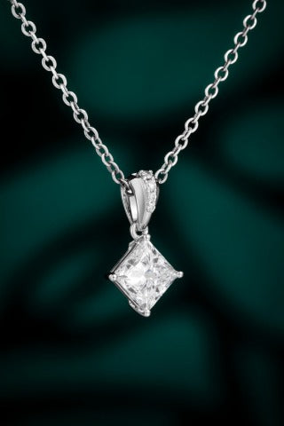 Lab Grown Diamond Pendant-ZBP0032-1.00CT