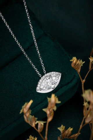 Lab Grown Diamond Necklace-ZBN0068-2