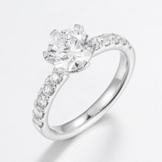 Lab Grown Diamond Ring-ZBR0156-1.50CT