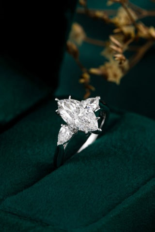 Lab Grown Diamond Ring-ZBR0187-2.00CT