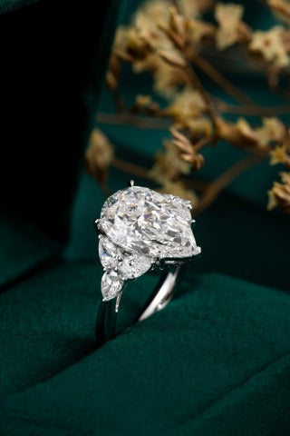 Lab Grown Diamond Ring-ZBR0188-5.00CT
