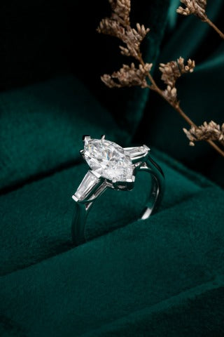 Lab Grown Diamond Ring-ZBR0186-2.00CT