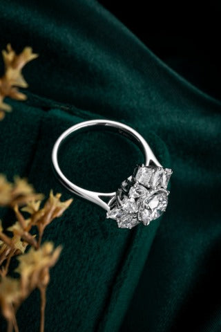 Lab Grown Diamond Ring-ZBR0171