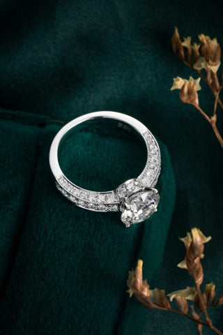 Lab Grown Diamond Ring-ZBR0183