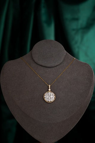 Lab Grown Diamond Pendant-ZBP0051